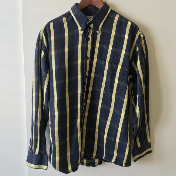 Textures by Natural Issue Mens Botton Down Shirt M - Picture 2 of 5